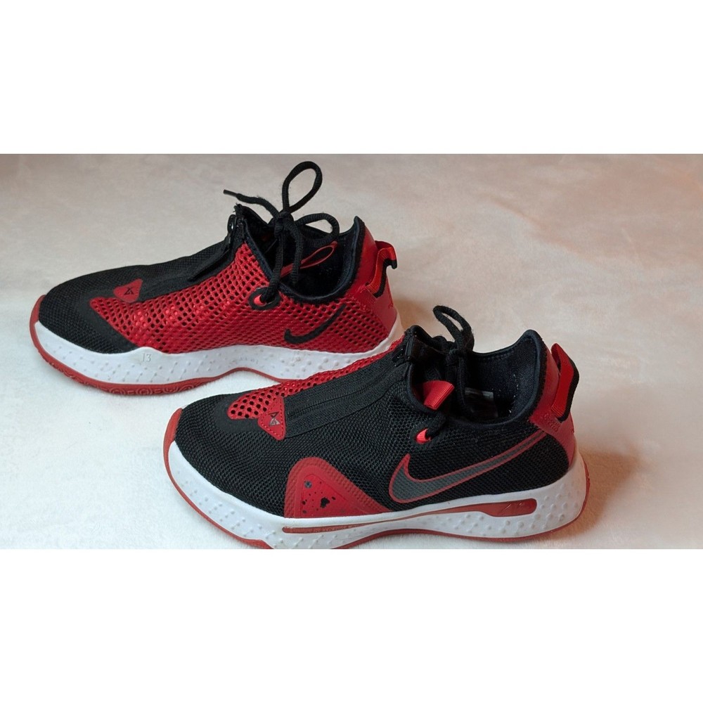 Nike PG4 Paul George Wh/Red/Blk/ University  Men's (5) Shoes #CD5079-003